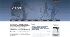 Desktop Screenshot of evision.ca