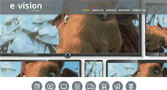 Desktop Screenshot of evision.ae